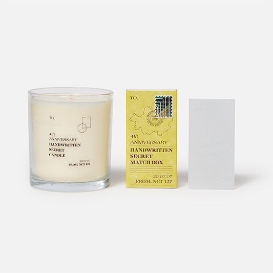 NCT 127 4th Anniversary Secret Candle Set (Mark)