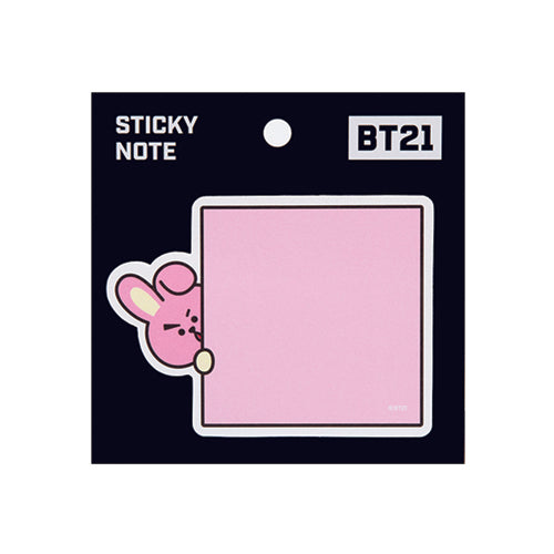 BT21 Square Sticky Note Memo Pad