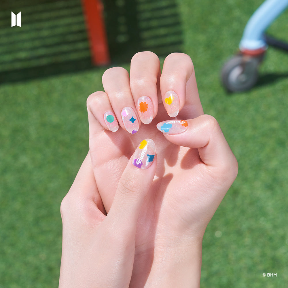 BTS X Gelato Factory Jellymix Nail : Colorful Motive