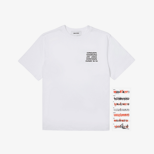 ENHYPEN World Tour MANIFESTO Drawing S/S T-Shirt