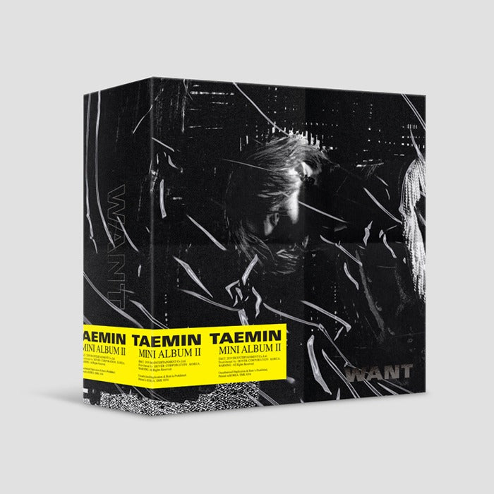 SHINee TAEMIN The 2nd Mini Album : WANT (Kihno Kit)