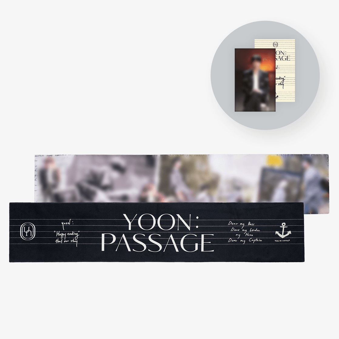 WINNER YOON PASSAGE Slogan Towel