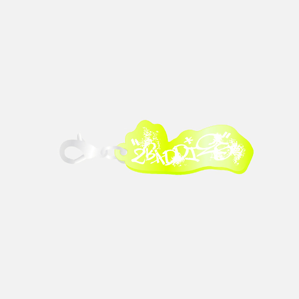 (Pre-Order)NCT 127 2 Baddies Pop Up Store Logo Acrylic Keyring Charm