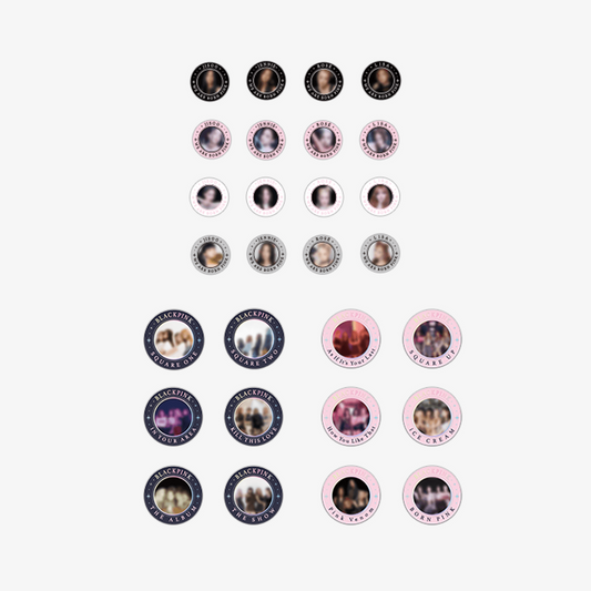 BLACKPINK BORN PINK Circle Photo Card Set