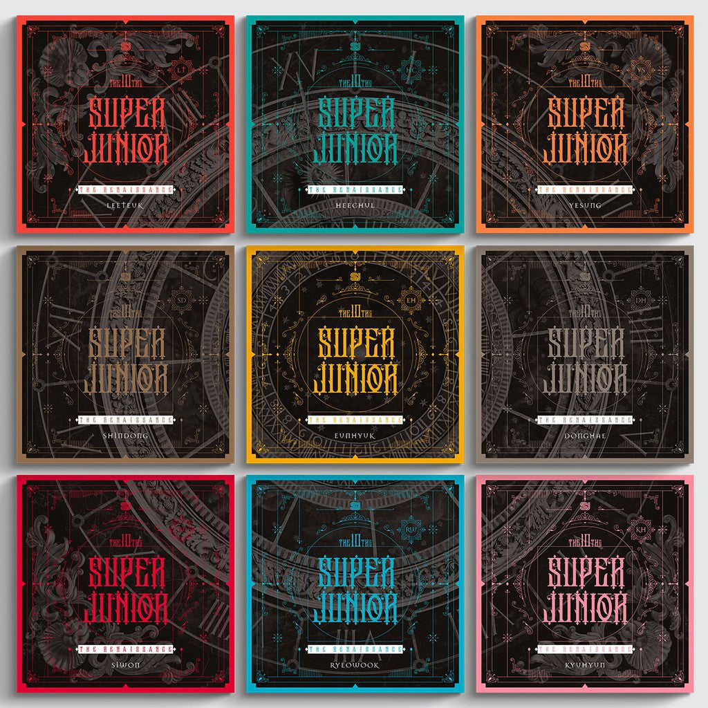 SUPER JUNIOR 10th Mini Album : The Renaissance (SQUARE Style)
