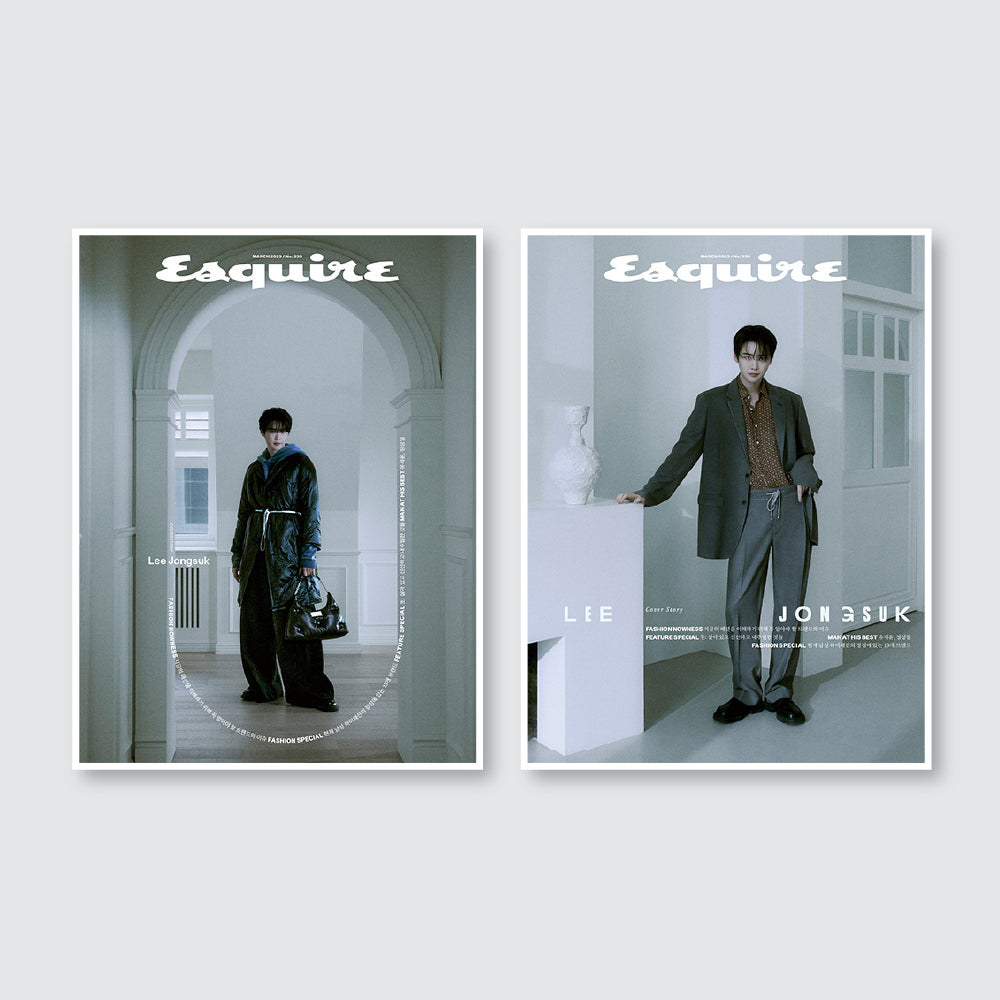 ESQUIRE Korea Magazine March 2023 : Lee Jong Suk Cover