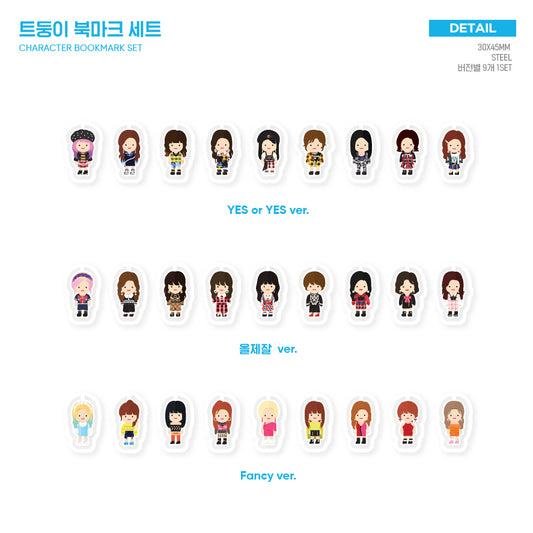 TWICE Twaii's Shop Character Bookmark Set