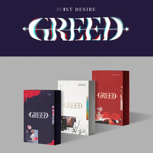 KIM WOO SEOK Debut Album : 1st Desire [GREED]