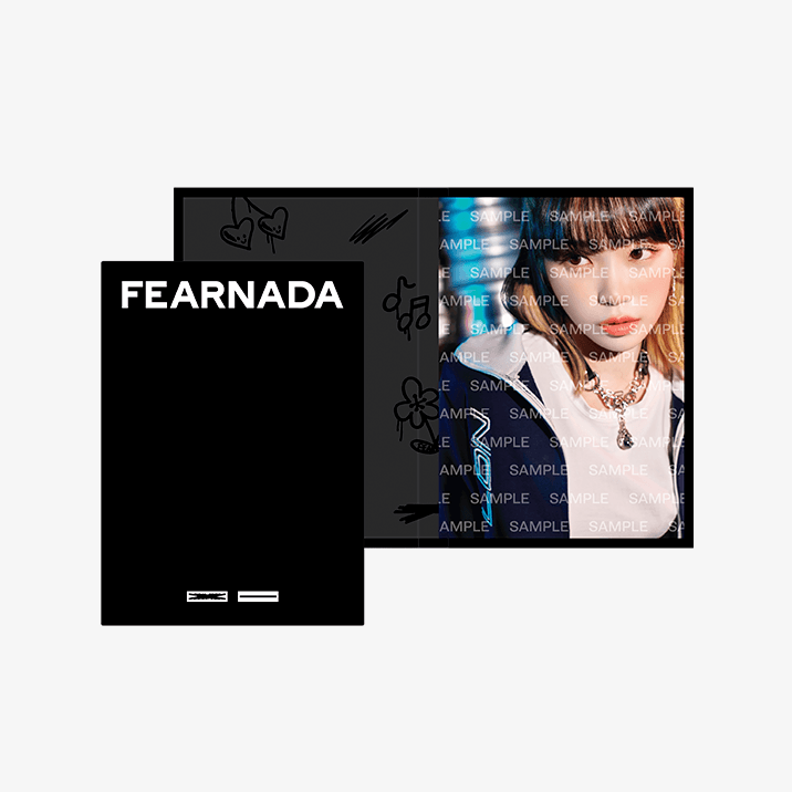 LE SSERAFIM FEARNADA 2023 S/S Postcard Book