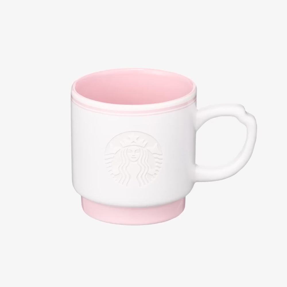 Starbucks Korea 23 Cherry Blossom Pink Line Mug 296ml