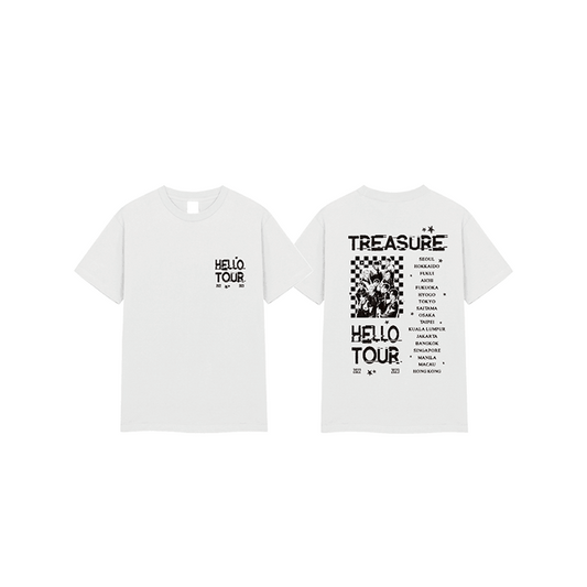 TREASURE HELLO TOUR T-Shirt (White)