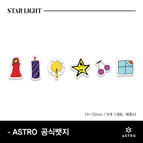 ASTRO The 2nd ASTROAD to Seoul Official Badge
