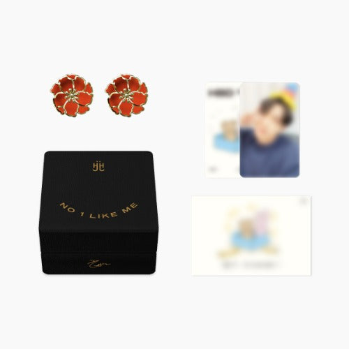 ATEEZ OUR STORY HBD Earrings + Case ATEEZ Hong Joong Earrings + Case