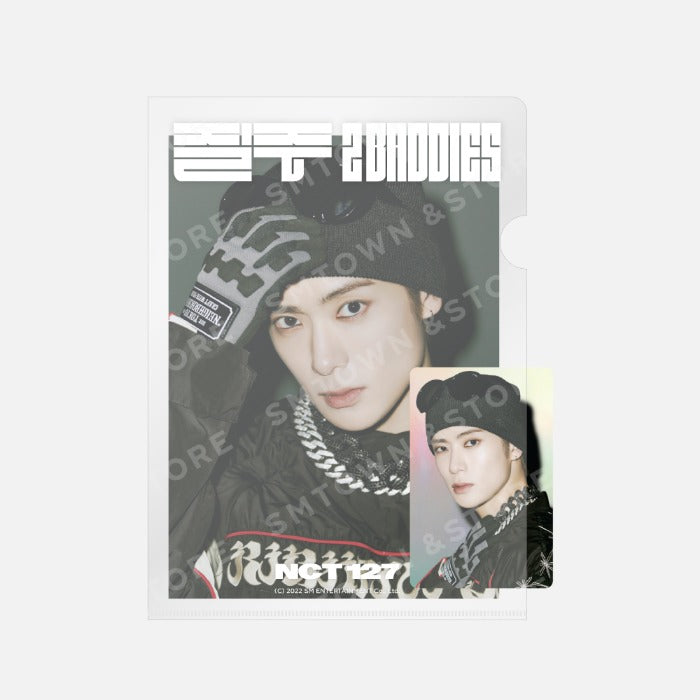 (Pre-Order)NCT 127 2 Baddies Pop Up Store Postcard + Hologram Photocard Set