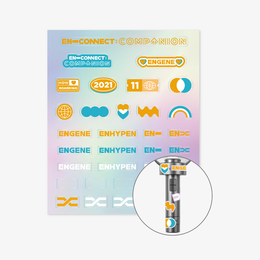 ENHYPEN EN-CONNECT: COMPANION Official Lightstick Deco Sticker