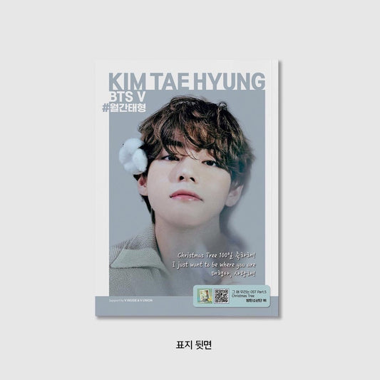 THE BIG ISSUE Korea Magazine April 2022 : BTS V Back Cover