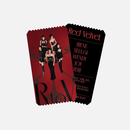 RED VELVET 4th Concert "R to V" Special AR Ticket Set