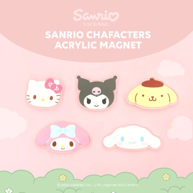 SANRIO Character Acrylic Magnet