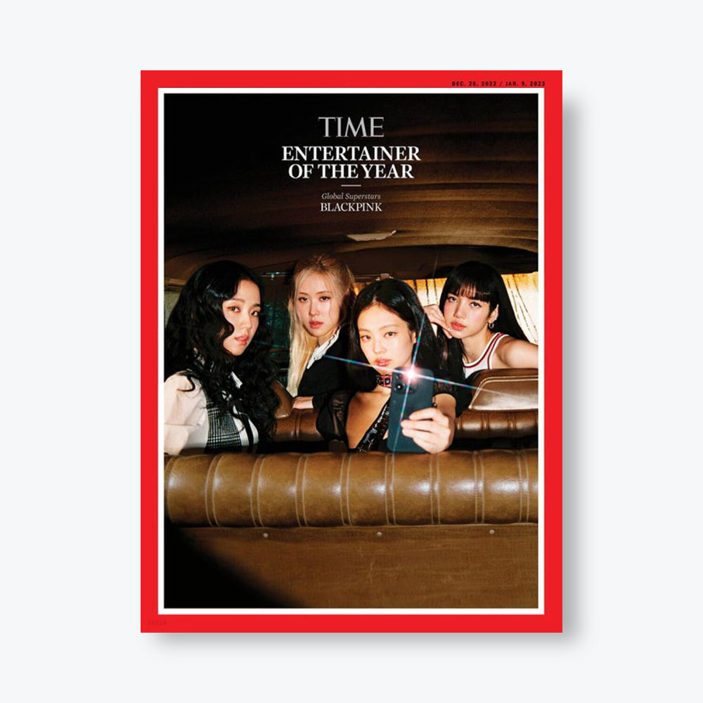 TIME Asia Edition Magazine December 2022 : BLACKPINK Cover