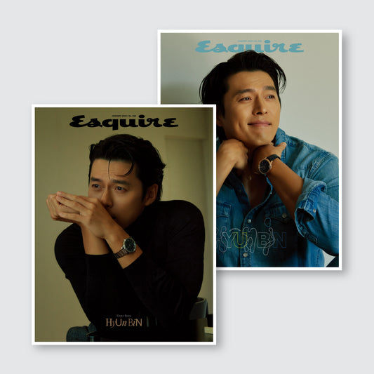 ESQUIRE Korea Magazine January 2023 : Hyun Bin Cover