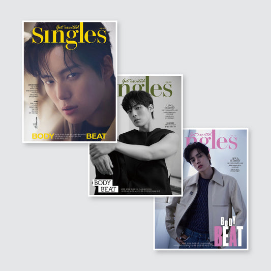 Singles Korea Magazine April 2023 : MONSTA X Minhyuk Cover