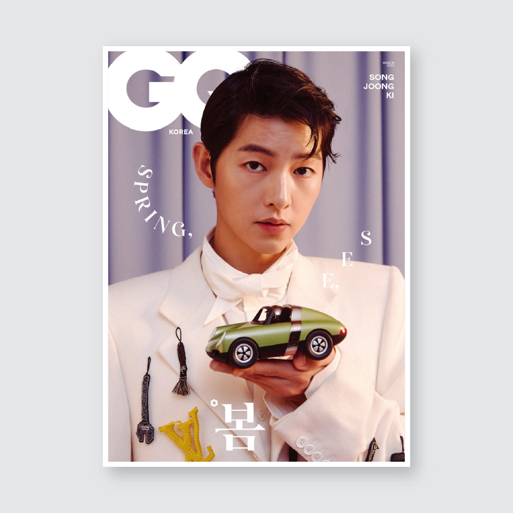 GQ Korea Magazine March 2023 : Song Joong Ki Cover