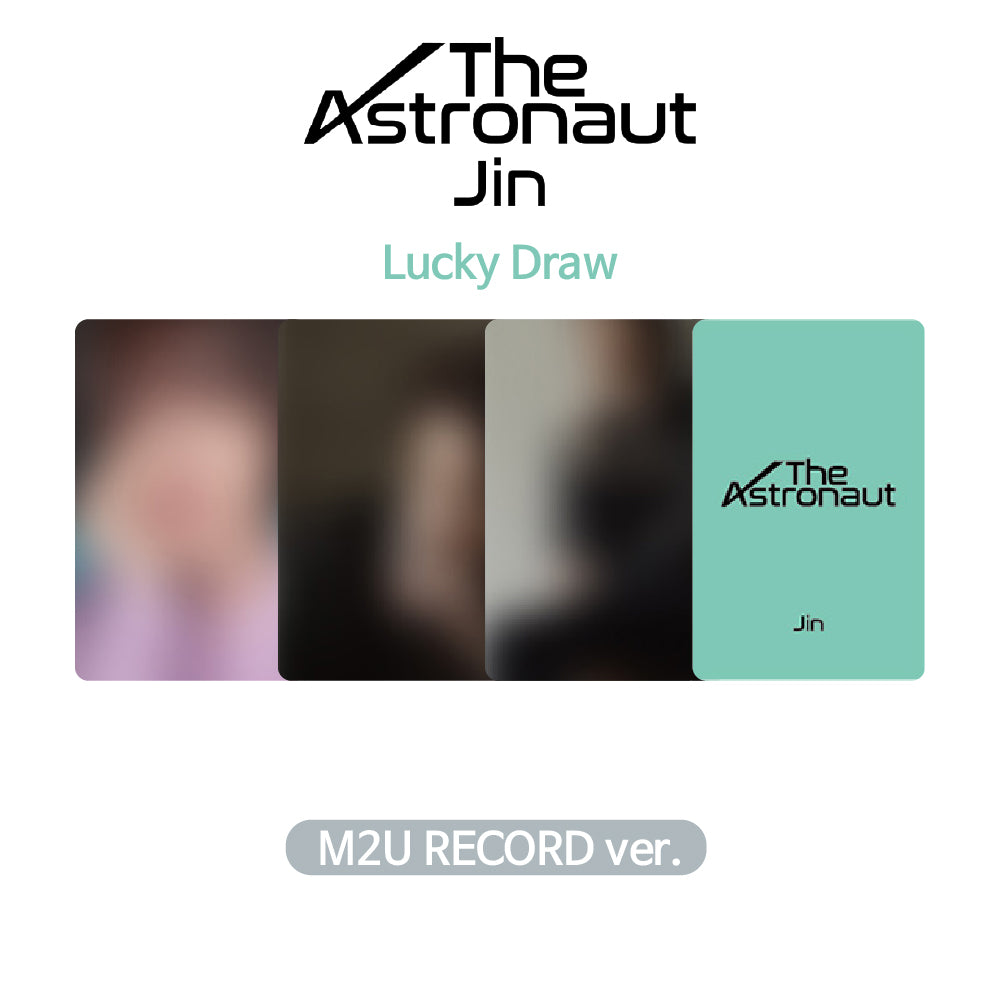 BTS Jin The Astronaut Lucky Draw Event