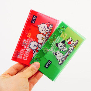 BT21 PP Cover Sticky Memopad