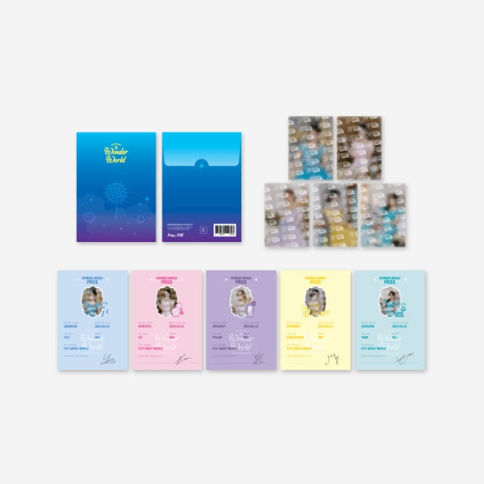 ITZY To Wonder World Pass Set