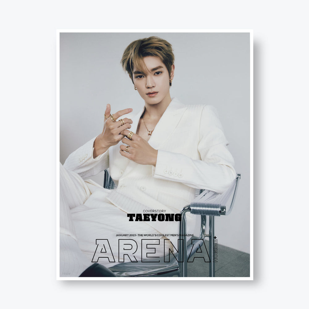 ARENA HOMME+ Korea Magazine January 2023 : NCT TAEYONG Cover – KPOP2U_Unnie