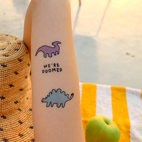 Joguman Dinosaur Tattoo Sticker