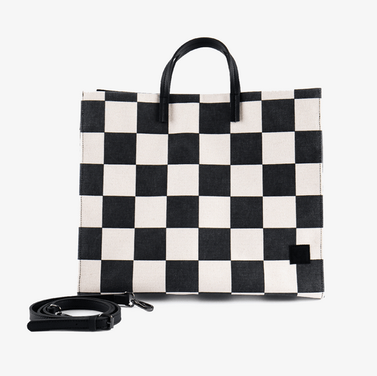 WINNER EVERYENCORE Checkerboard Big Tote Bag