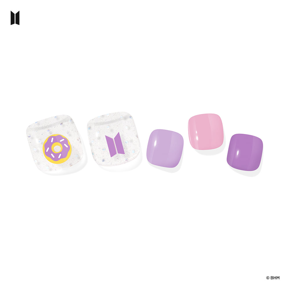 BTS X Gelato Factory Jellymix Pedi : Sweet Donut