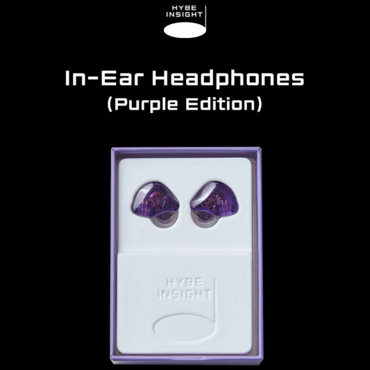 HYBE INSIGHT In Ear Headphones (Purple Edition)