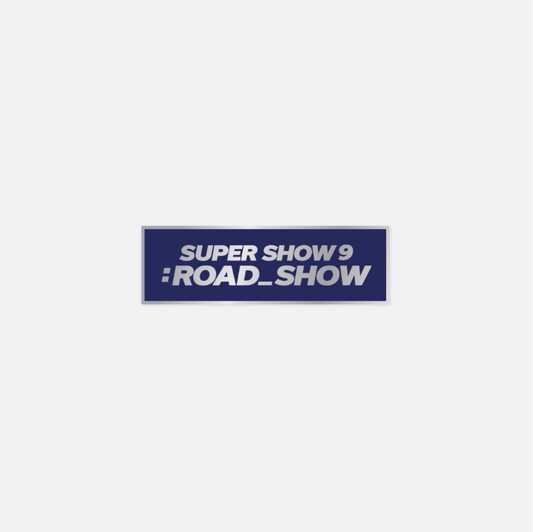 SUPER JUNIOR [Super Show 9 : ROAD_SHOW] Badge (Concert Ver.)
