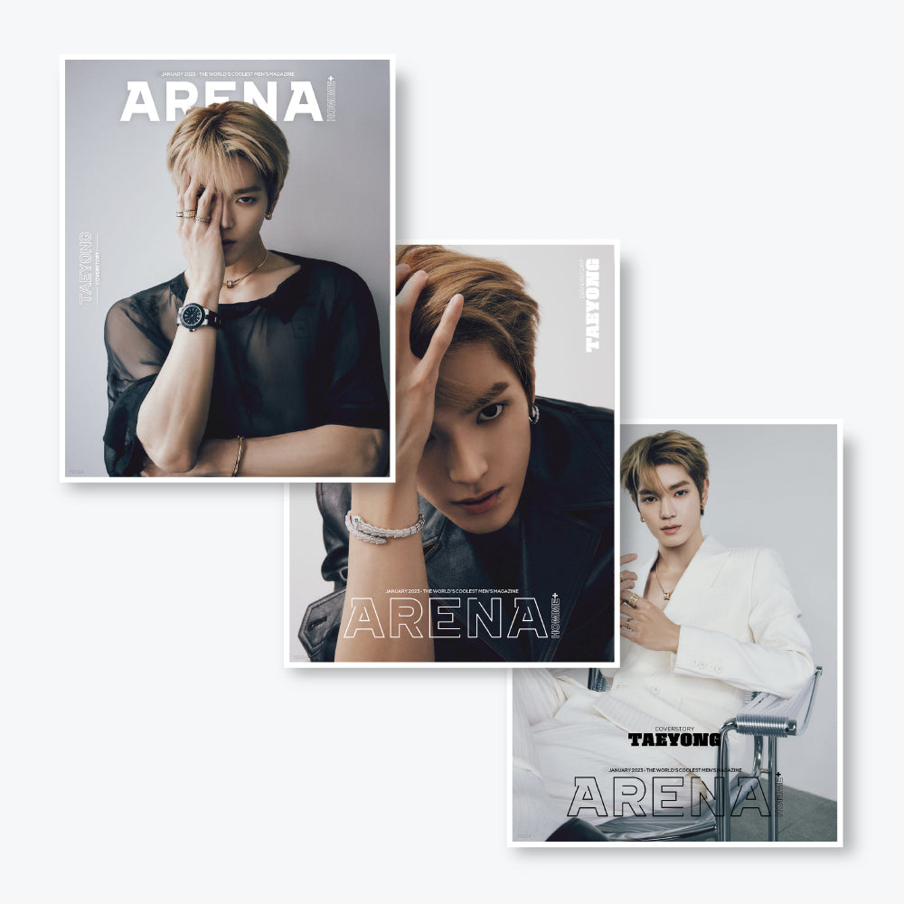 ARENA HOMME+ Korea Magazine January 2023 : NCT TAEYONG Cover