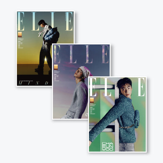 ELLE Korea Magazine January 2023 : ASTRO Cha Eun Woo Cover