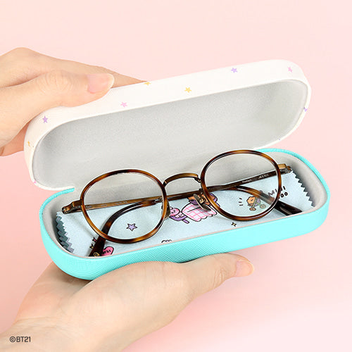 BT21 Baby LITTLE BUDDY Glasses Case Set