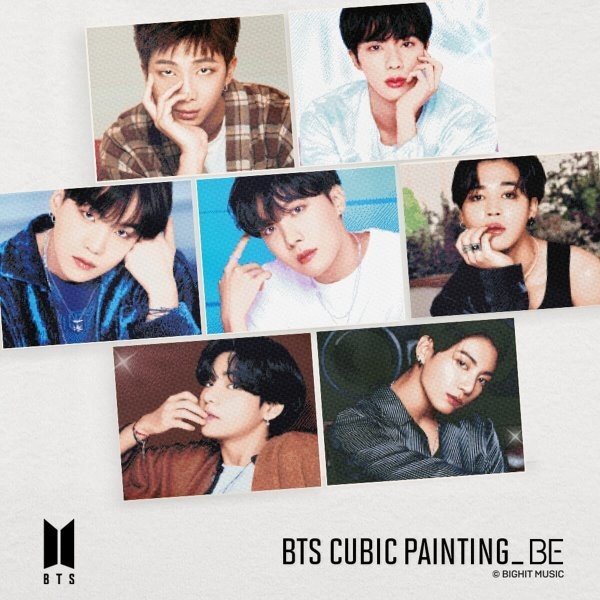 BTS Cubic Painting 5 (BE Painting Cubic Painting)