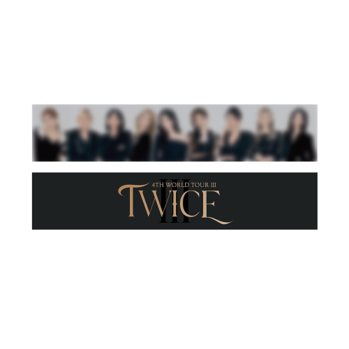 TWICE 2021 4th World Tour III Photo Slogan