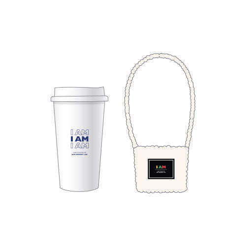 FTISLAND LEE HONG GI I AM Reusable Tumbler and Drink Bag Set