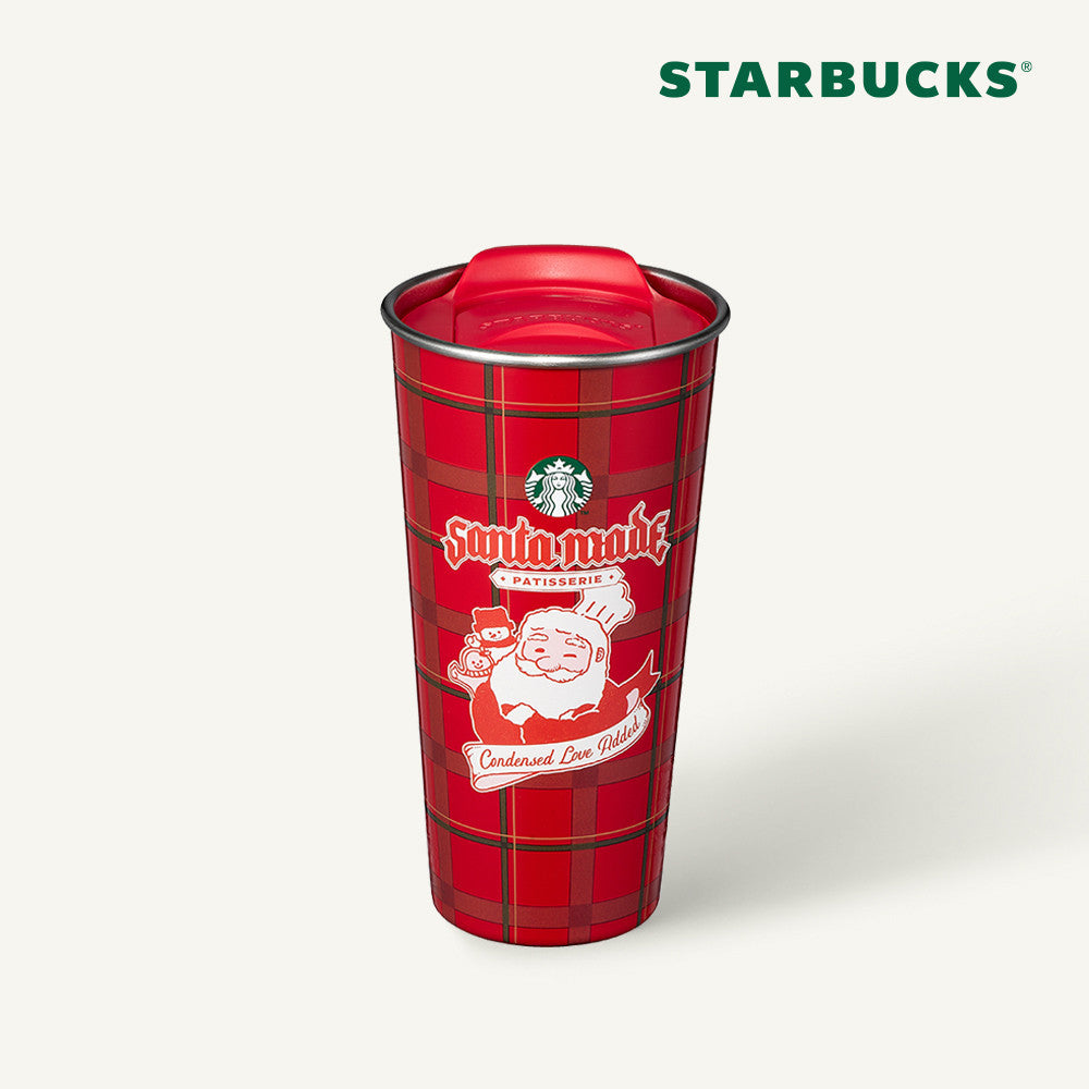 Starbucks Korea 22 SS Holiday DW TO GO Red Santa Tumbler 473ml