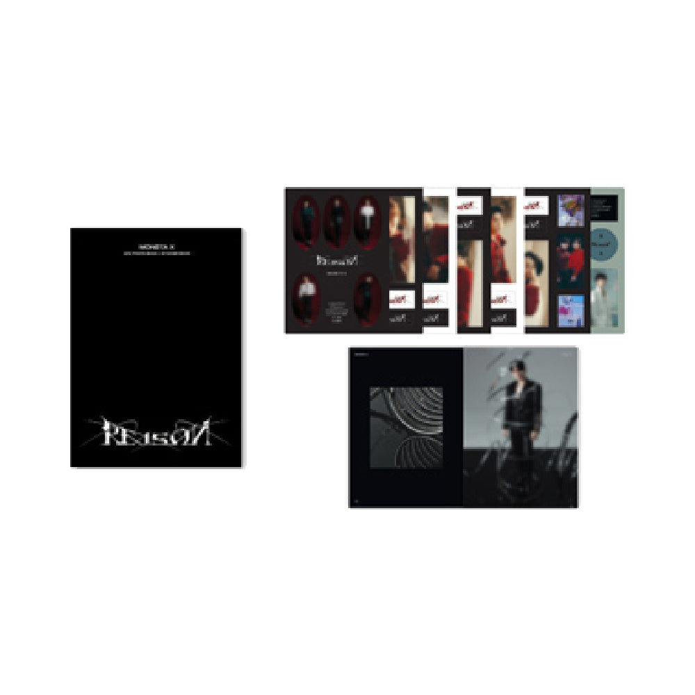 MONSTA X REASON Pop-Up Mini Photobook + Sticker Book