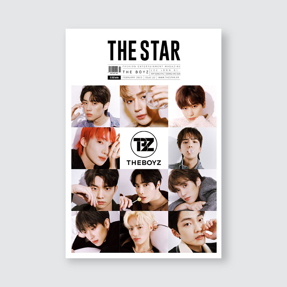 THE STAR Korea Magazine February 2023 : THE BOYZ / LEE JOON GI Cover