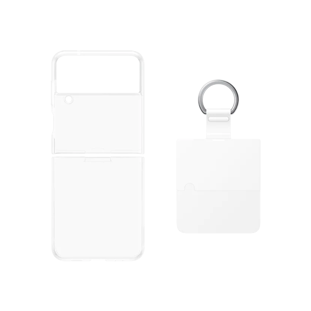 Samsung Z Flip 4 Clear Cover with Ring – KPOP2U_Unnie