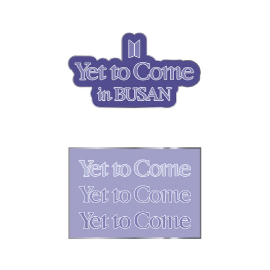 BTS YET TO COME in BUSAN Badge Set