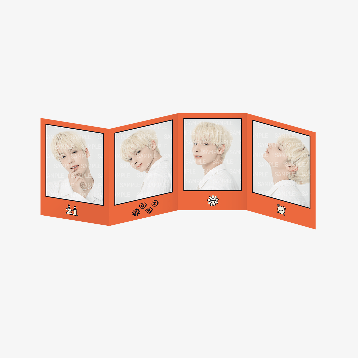 TXT HUENINGKAI Birthday Folding Photo