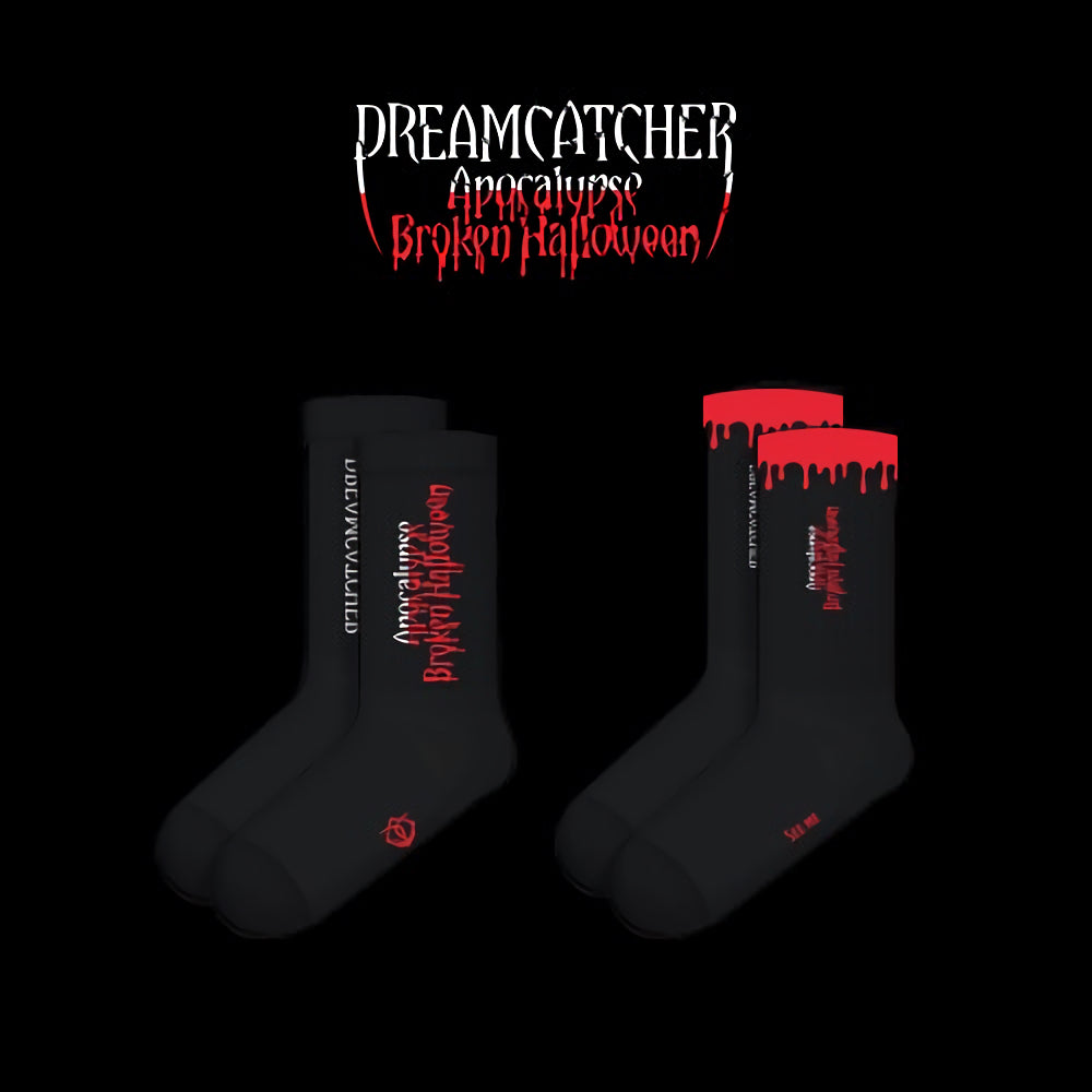 DREAMCATCHER Apocalypse : Broken Halloween Socks Set