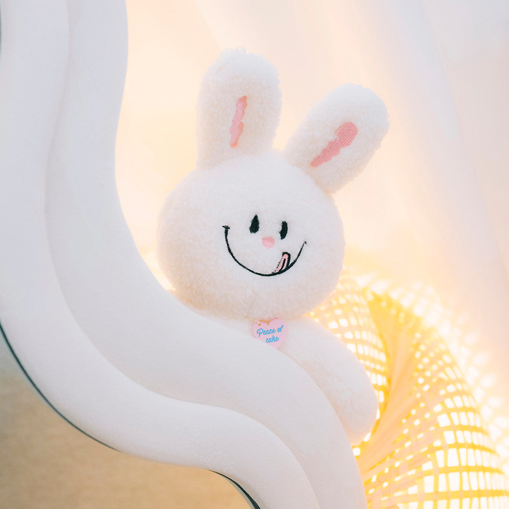 KNOTTED Cream Bunny Doll