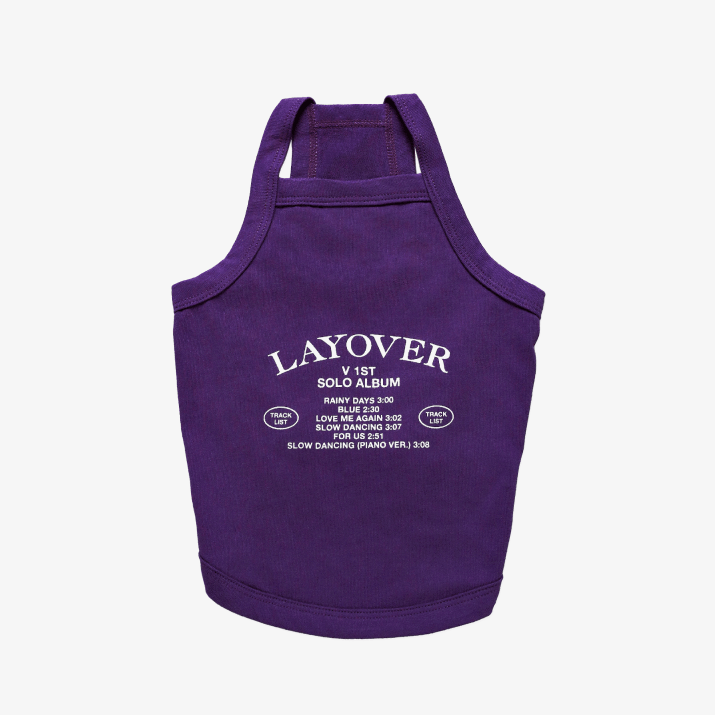 BTS V [LAYOVER] Pet T-Shirt